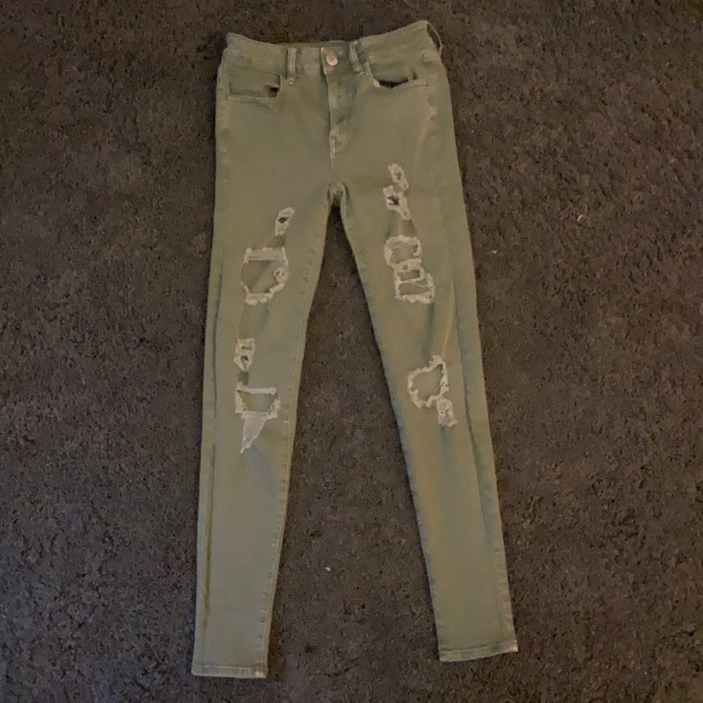 American Eagle High Rise Jegging
